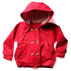 Littlehorn Petal Coat Red