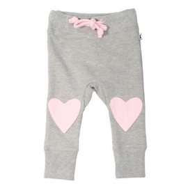 Minti Heart Crawler Grey/Ballet